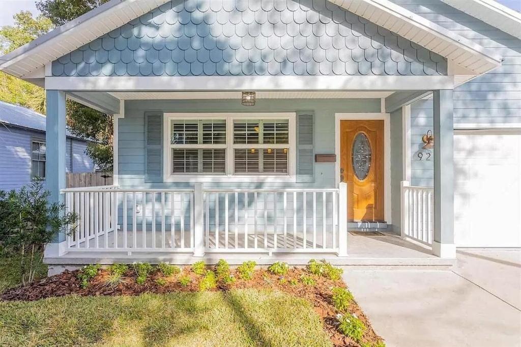 Modern, Upscale, And New Blue Bungalow In The Heart Of Downtown St Augustine St. Augustine Exterior foto